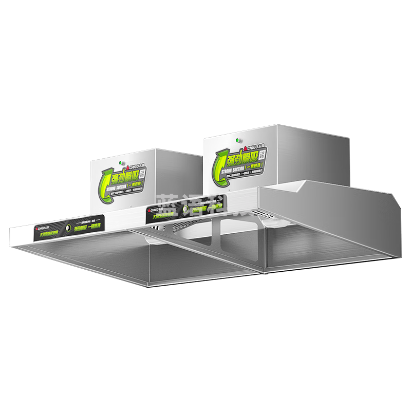 志高（CHIGO）商用油烟机 大功率抽烟机餐饮厨房饭店不锈钢大吸力农村柴火土灶排烟机 150双型CXW-Q8001-S包安装