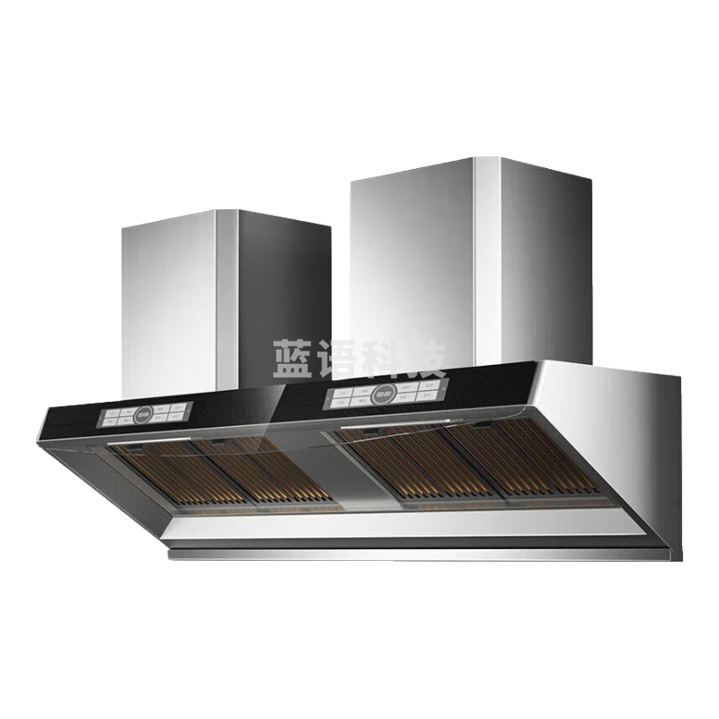 特睿思（TERUISI）商用 油烟机抽油烟净化器不锈钢油烟罩大吸力农村柴火灶饭店厨房炸鸡店大功率 WZ-CY200-02