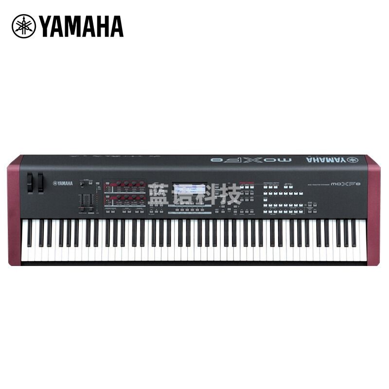 雅马哈（YAMAHA）MOXF8合成器 88键全配重键盘舞台MIDI编曲键盘电子琴+表演支架礼包
