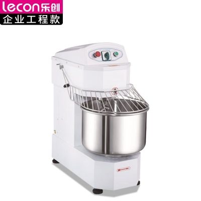 乐创 lecon LC-HSHD30 和面机商用双动双速和面机多功能揉面打面大型搅拌机商用和面机12kg-次