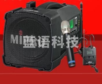 咪宝MA100DB升级 讲解便携式扩音器MA-100DBII户外音箱+一手持一头戴话筒套装+支架