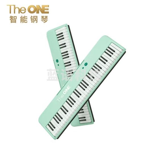 壹枱（The ONE）智能电子琴61键 蓝牙便携初学入门乐器 小花琴COLOR 绿色