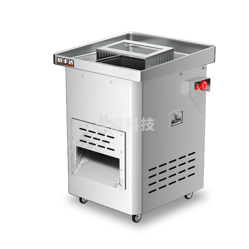 厨丰达 切肉机 商用电动切菜机切片机多功能一体全自动土豆肉片肉丝机绞肉机 工程款三合一CFD-GC150