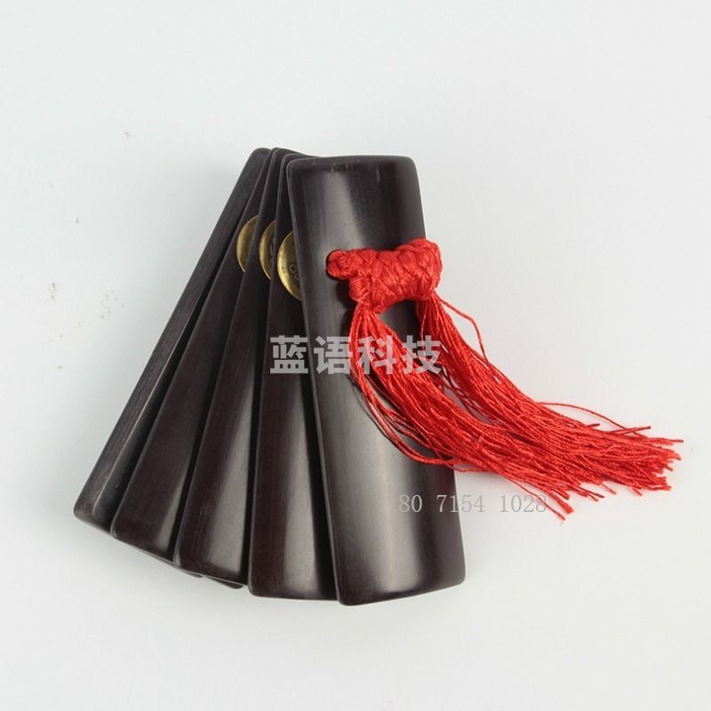 天津快板竹报平安伴手礼 青蛙头 益智玩具儿童打击乐器