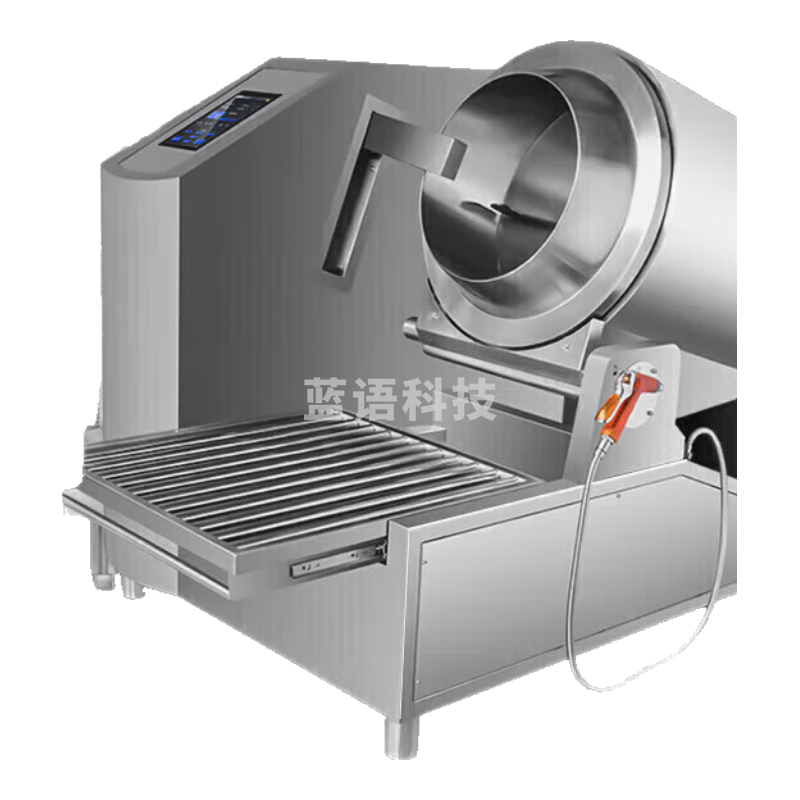 麦大厨 自动炒菜机商用多功能立式智能语音播报滚筒炒菜机器人摆臂喷料触屏款 MDC-MLD-GQ70-CPPL