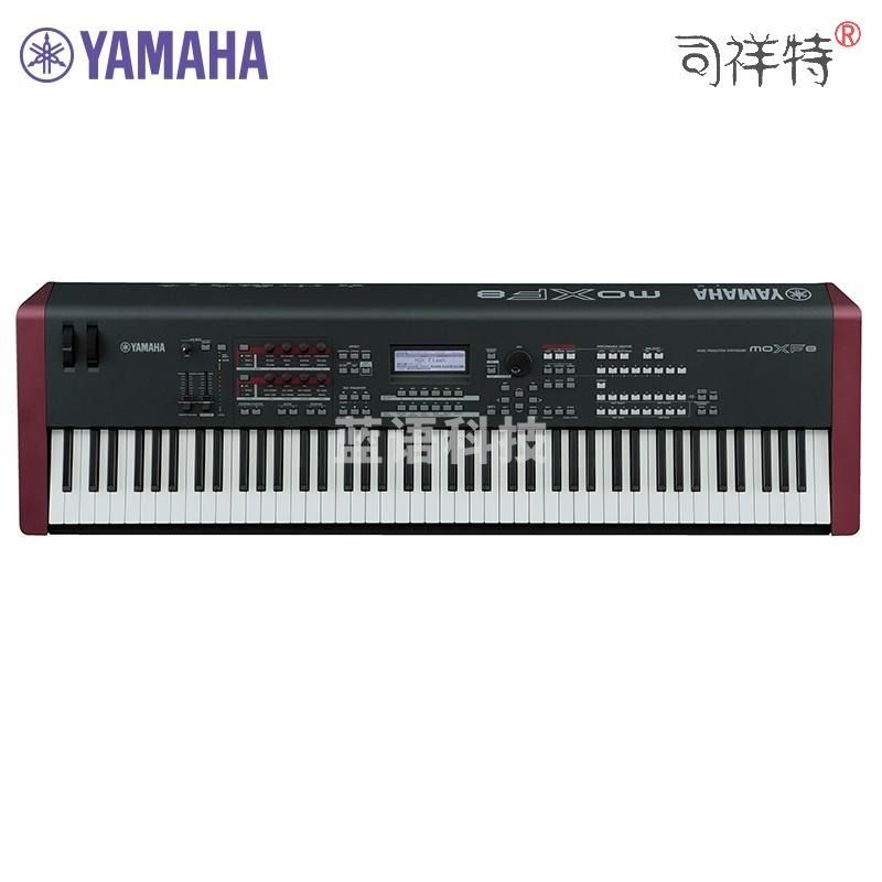雅马哈（YAMAHA）MOXF8 合成器 88键全配重键盘舞台MIDI编曲键盘电子琴