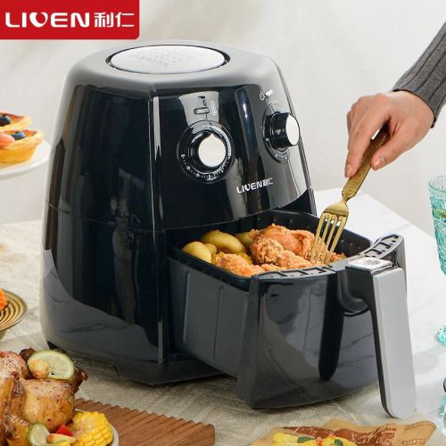利仁(Liven)空气炸锅家用大容量3.5升无油电炸锅 多功能煎炸锅空气炸烤箱全自动低脂薯条机不粘锅