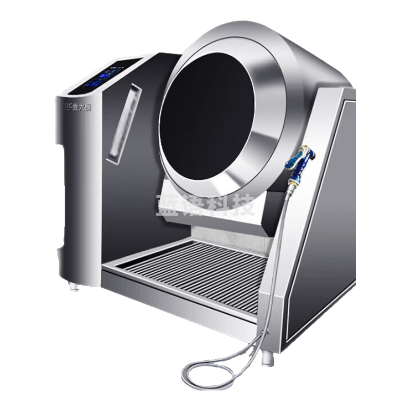 麦大厨 自动炒菜机商用多功能立式智能语音播报滚筒炒菜机器人摆臂喷料触屏款 MDC-MLD-GQ80-CPPL