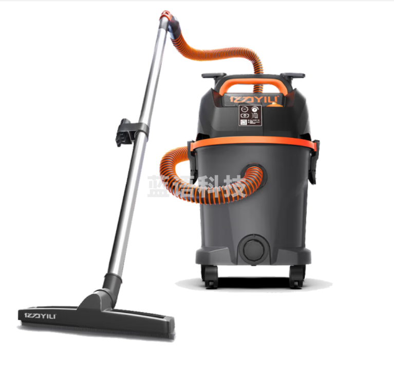 亿力 家用装修开荒干湿吹三用1400W大功率酒店宾馆工业商用车用桶式洗车自清洁吸尘器YLW6291E 25L拍打抖尘标准款