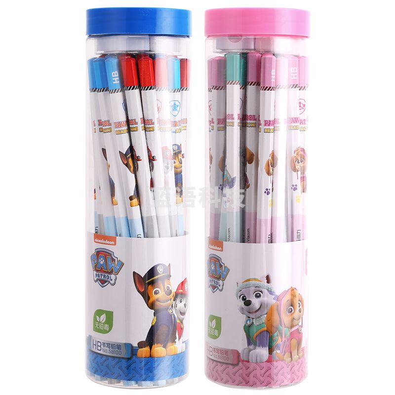 得力58100_汪汪队立大功铅笔36支HB(混)(36支/筒)