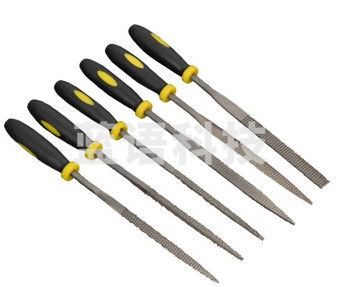 美科锉刀6件套装木工工具小锉刀迷你扁平三角挫刀