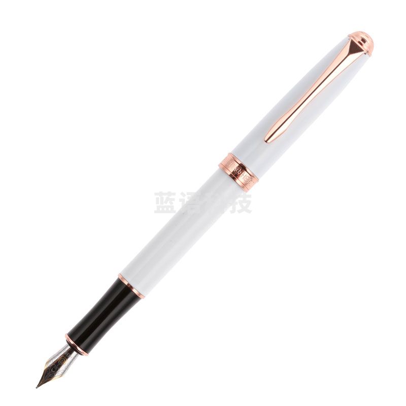 英雄（HERO）钢笔文具时尚 铱金钢笔商务办公个性墨水笔850 白色