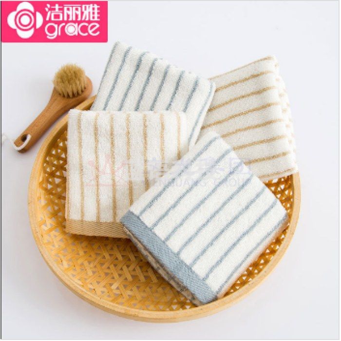 洁丽雅方巾 6449 34*34cm 45g