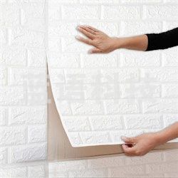 巨沃 JWQT006 3d立体防水防潮贴纸 砖纹墙贴 特厚10片装