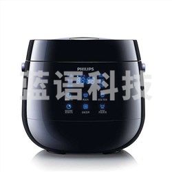 飞利浦（PHILIPS） HD3060 家用迷你型电饭煲 智能触控 2L容量小型饭锅