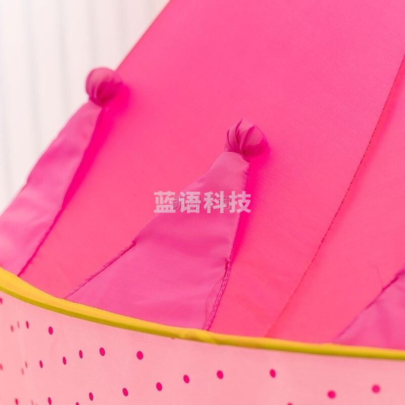 锐普 户外儿童帐篷室内游戏屋大号家用宝宝男女孩公主房城堡蒙古包蓝色