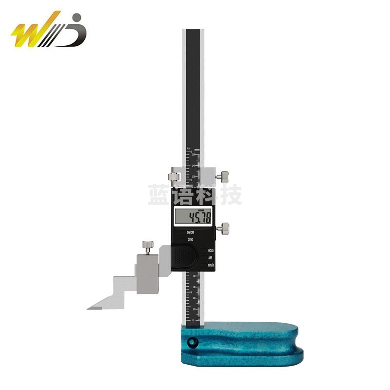 韦度（WD）单柱数显高度尺测量仪划线爪游标卡尺画线 0-150