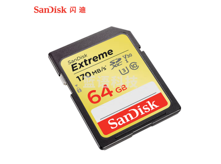 闪迪（SanDisk）64GB SD存储卡 U3 C10 V30 4K至尊极速版单反相机内存卡SDSDXVE-032G-ZNCIN 读速90MB/s 写速40MB/s SDSDXVE-064G-ZNCIN