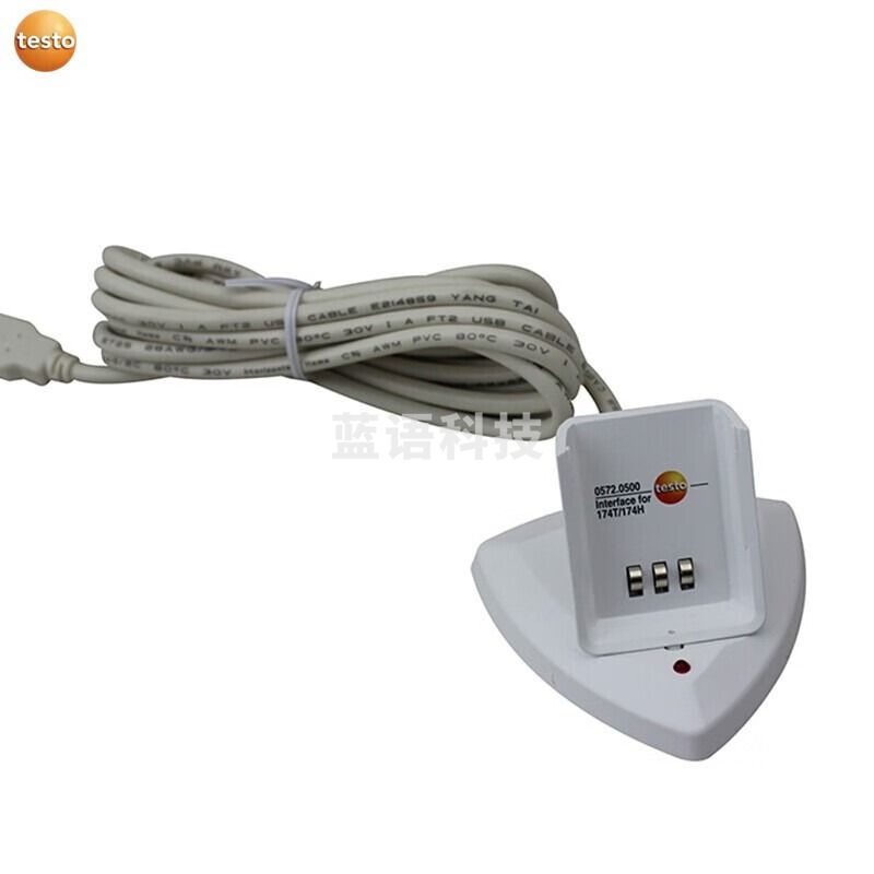 德图（testo）174T/H温湿度记录仪迷你型实时冷链冷藏食品运输温度计（通用底座）货号 0572 0500不涉及维保
