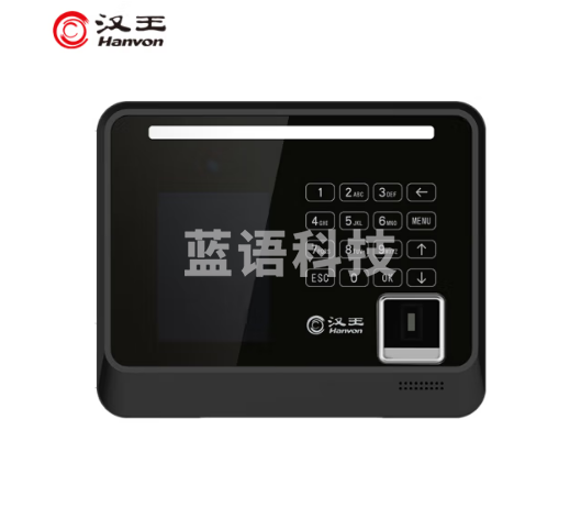汉王（Hanvon）人脸指纹双识别考勤机X3 2.8英寸高清彩屏500人脸15万条目 照片录入考勤