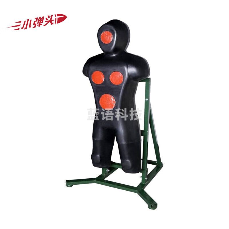 刺杀训练人形靶 移动式训练人型桩假人靶 全身靶+底座