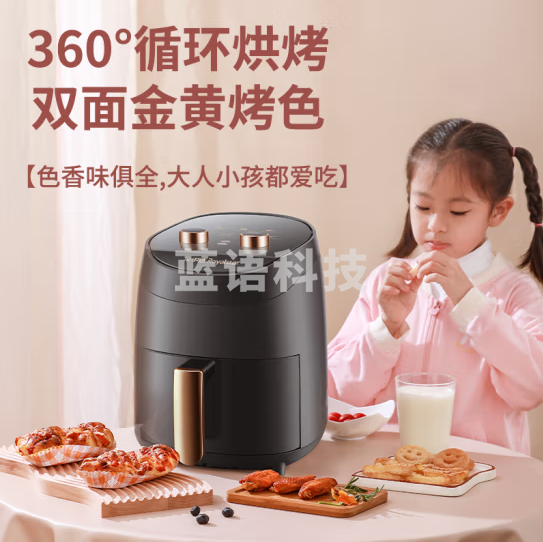 荣事达（Royalstar）空气炸锅家用4.2L大容量多功能电炸锅无油低脂炸锅薯条机RS-AF1295