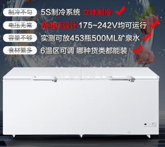 海尔（Haier）冰柜商用大容量829升 BC/BD-829HEZ冷藏箱柜