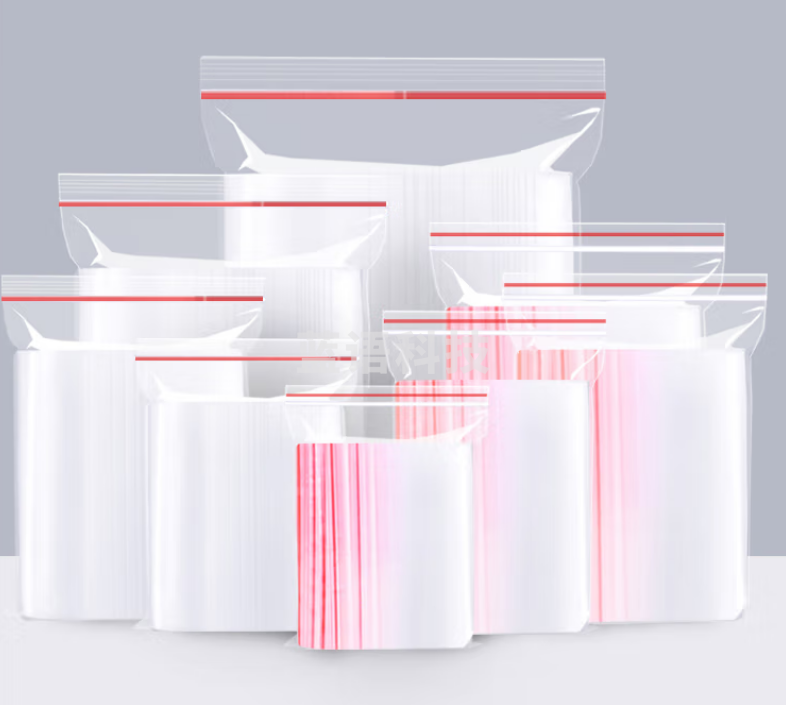 自封袋密封袋透明收纳袋3号 7*10cm 100只