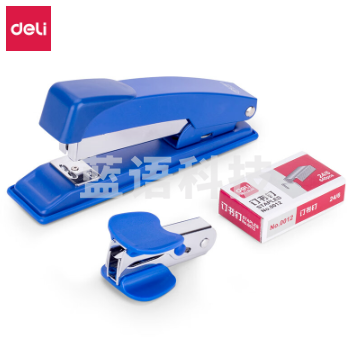 得力0351订书机12#(卡式)(混)(台)