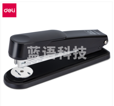 得力订书机  0417订书机  40页订书机订书器 金属材质订书机(黑色订书机)