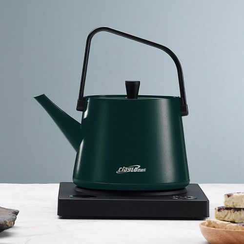 思迪乐（CiDyLo） 思迪乐泡茶壶专用茶台烧水壶保温一体恒温电热不锈钢智能煮茶器YK-T06 高贵绿色