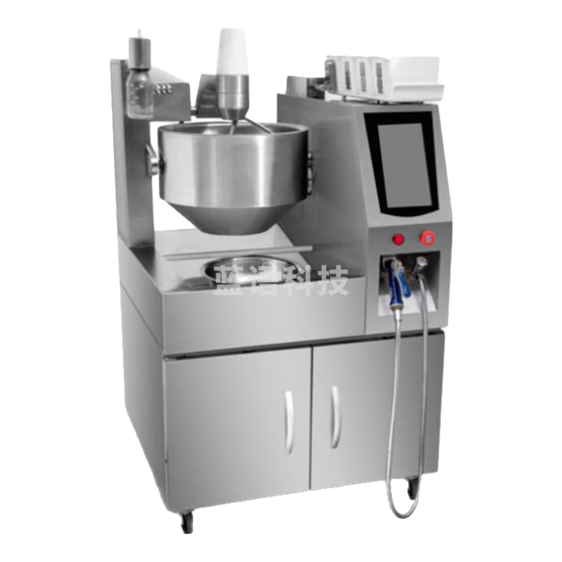 乐创（lecon）全自动 炒菜机商用大型厨房智能炒菜设备自动投料喷料台式电磁炒菜机Φ400mmLC-J-BQ40T