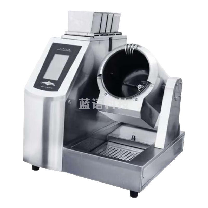 乐创（lecon）全自动 炒菜机商用大型厨房智能炒菜设备自动投料喷料台式电磁炒菜机Φ300mm LC-J-TGQ30T