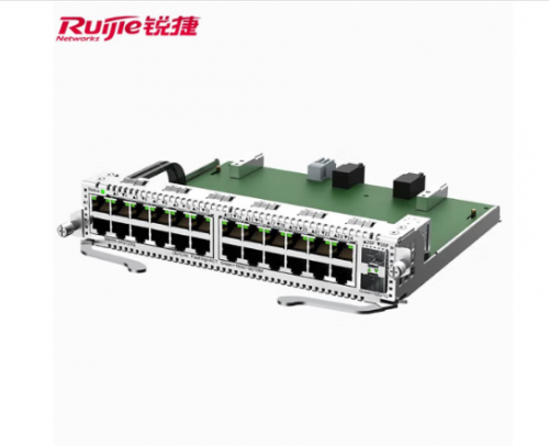 锐捷（Ruijie）M6000-16SFP8GT2XS 16千兆光+8千兆电+2万兆光 NBS6002配套企业级业务板卡