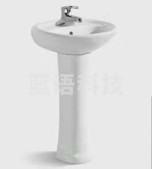 巨联 立式脸盆 柱盆