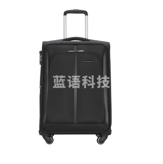 Diplomat外交官DEF-1551B 行李箱商务万向轮旅行拉杆箱旅行箱黑色 21英寸