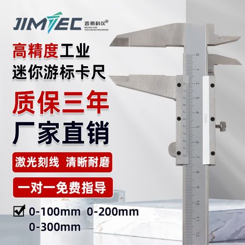 吉泰科仪（JITAI KEYI）YBKC 游标卡尺0-150-200-300mm高精度不锈钢游标卡尺 0-300mm