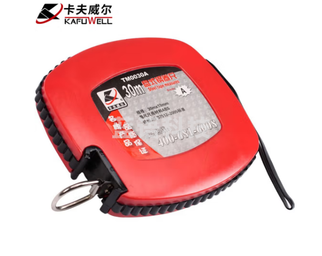 卡夫威尔 盘式钢卷尺 卷尺 大量程工程测量尺 30M TM0030A