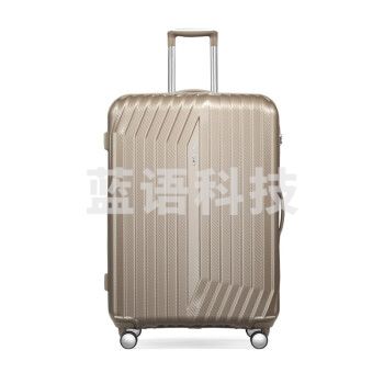 新秀丽（SAMSONITE）拉杆箱 密码箱 万向轮 男女通用24英寸BY1*05002玫瑰金