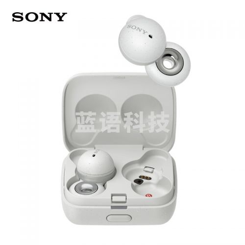 索尼（SONY）LinkBuds 真无线 开放式 蓝牙耳机 IPX4防水 环形振膜 高清通话 白色