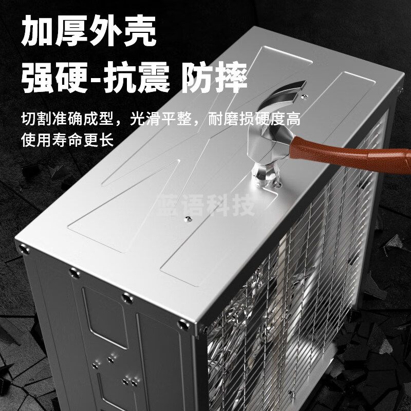 志高 负压风机工业排风扇大功率抽风机强力排气扇商用换气扇养殖换气风 380V-800型加厚【镀锌叶风叶】皮 220V/380V