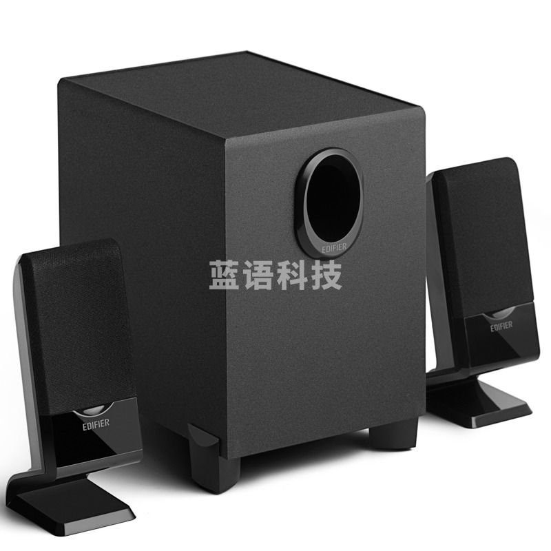 漫步者（EDIFIER） R101V 2.1声道多媒体音箱 音响 电脑音箱 黑色（可当天配送发货）