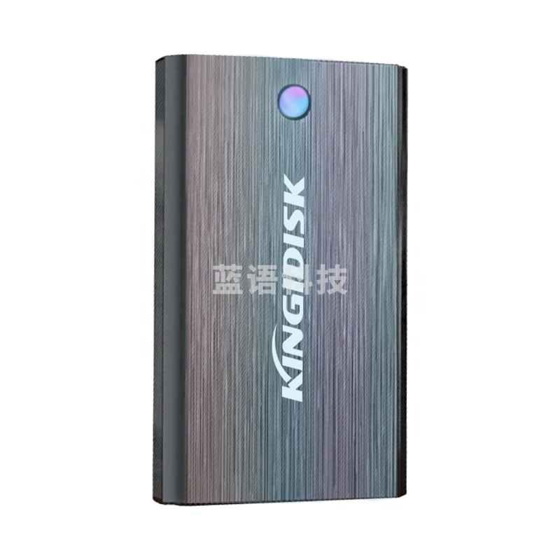 黑甲虫(KINGIDISK)20TB 移动硬盘 3.5英寸 Type-C3.1桌面存储 幻影系列 金属机身 兼容Mac 游戏畅玩 监控 T1