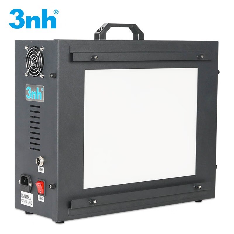 3nh三恩时摄像镜头评价体系高照度可调色温透射灯箱T259000+摄像头测试专用仪器