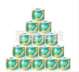 心相印卷纸 心柔系列卫生纸巾4层180g*10卷筒纸厕纸