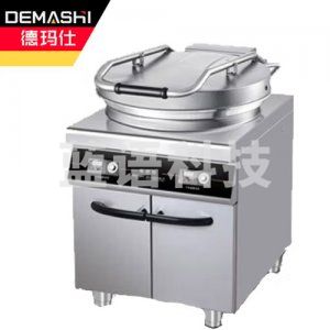 德玛仕 DEMASHI YCD65-G 电饼铛 商用 大型双面加热 自动电热烤饼炉 烙饼机 大盘柜式 380V 柜式 65CM盘面