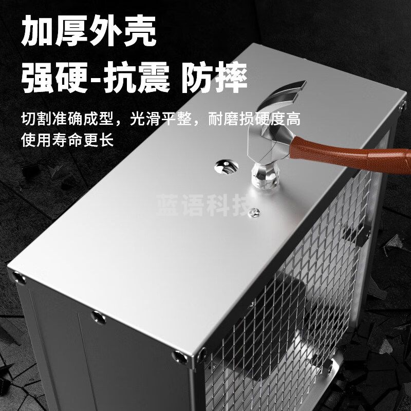 奥克斯（AUX）换气扇 负压风机排气扇工业排风扇大功率强力电风扇抽风机通风换气 380V-500型直连驱式【镀锌扇叶】