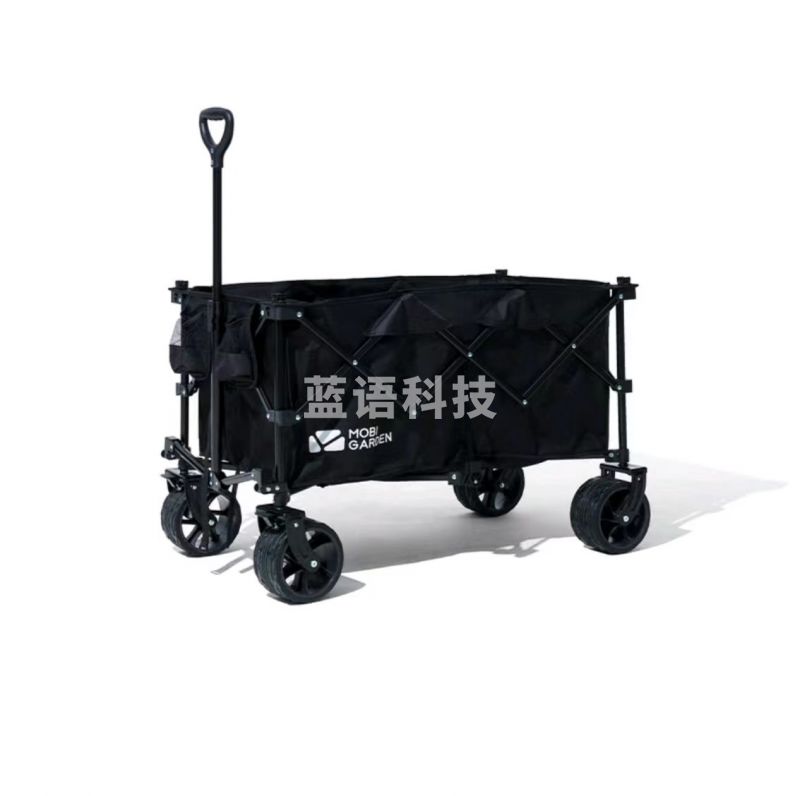 牧高笛 山际折叠推车S1 145L 曜石黑