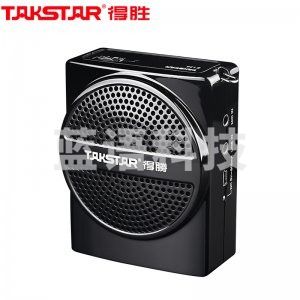 得胜 TAKSTAR E136 小蜜蜂扩音器有线小巧音箱 黑色