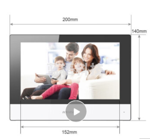 海康 DS-KIS609 套装含室内机可视对讲门禁